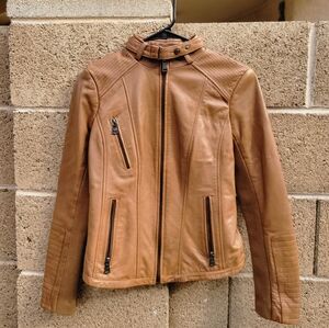 Bernardo leather jacket